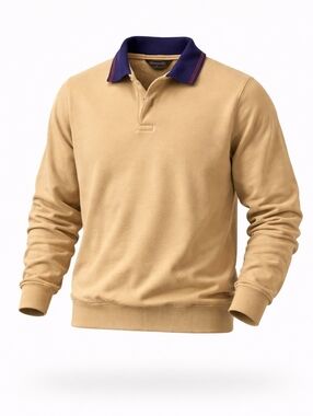 Vintage 80's USA Made Chesterfield Pullover Sweater Men’s Medium